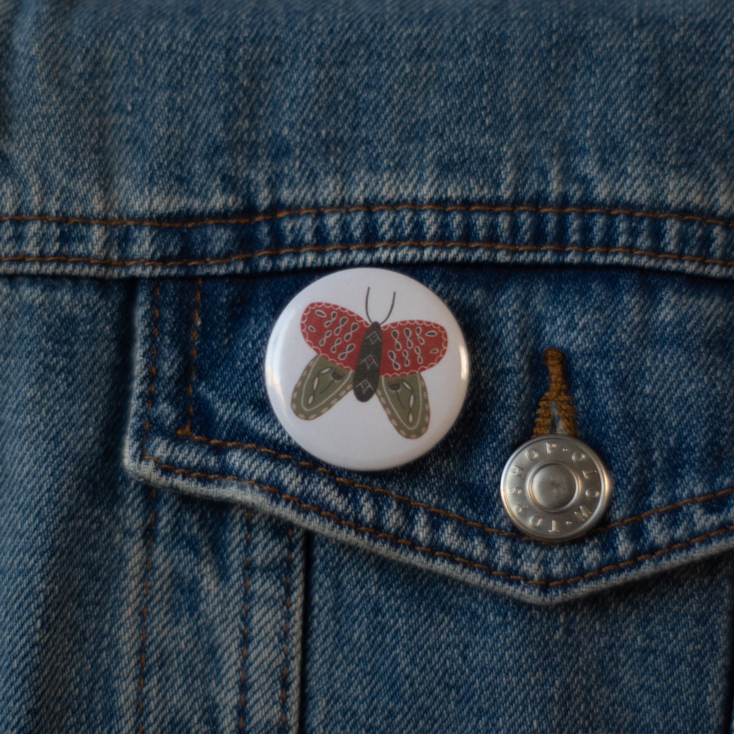 Magnet/Badge | Butterfly