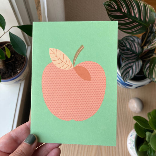 Greeting Card | An Apple A Day