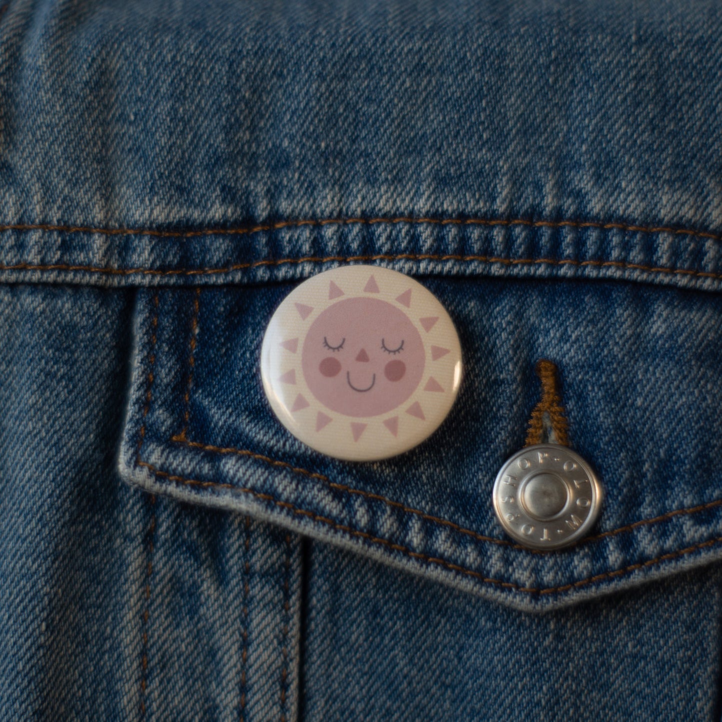 Magnet/Badge | Happy Sunshine