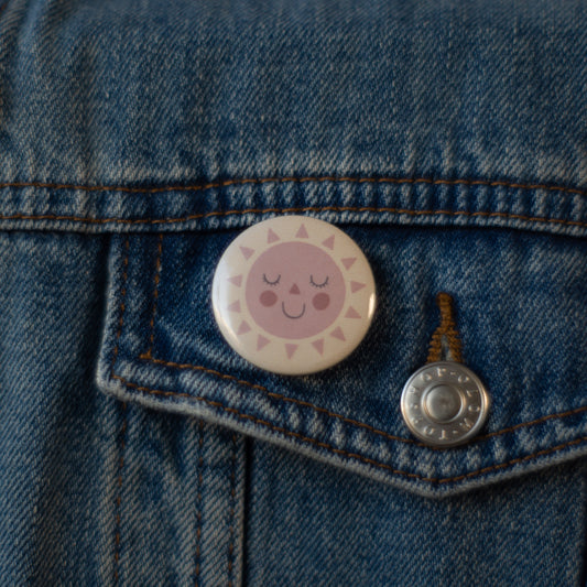 Magnet/Badge | Happy Sunshine