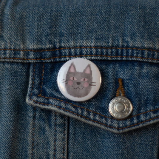 Magnet/Badge | Cat