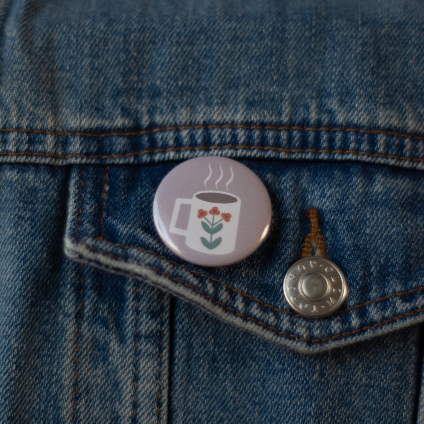 Magnet/Badge | Morning Coffee