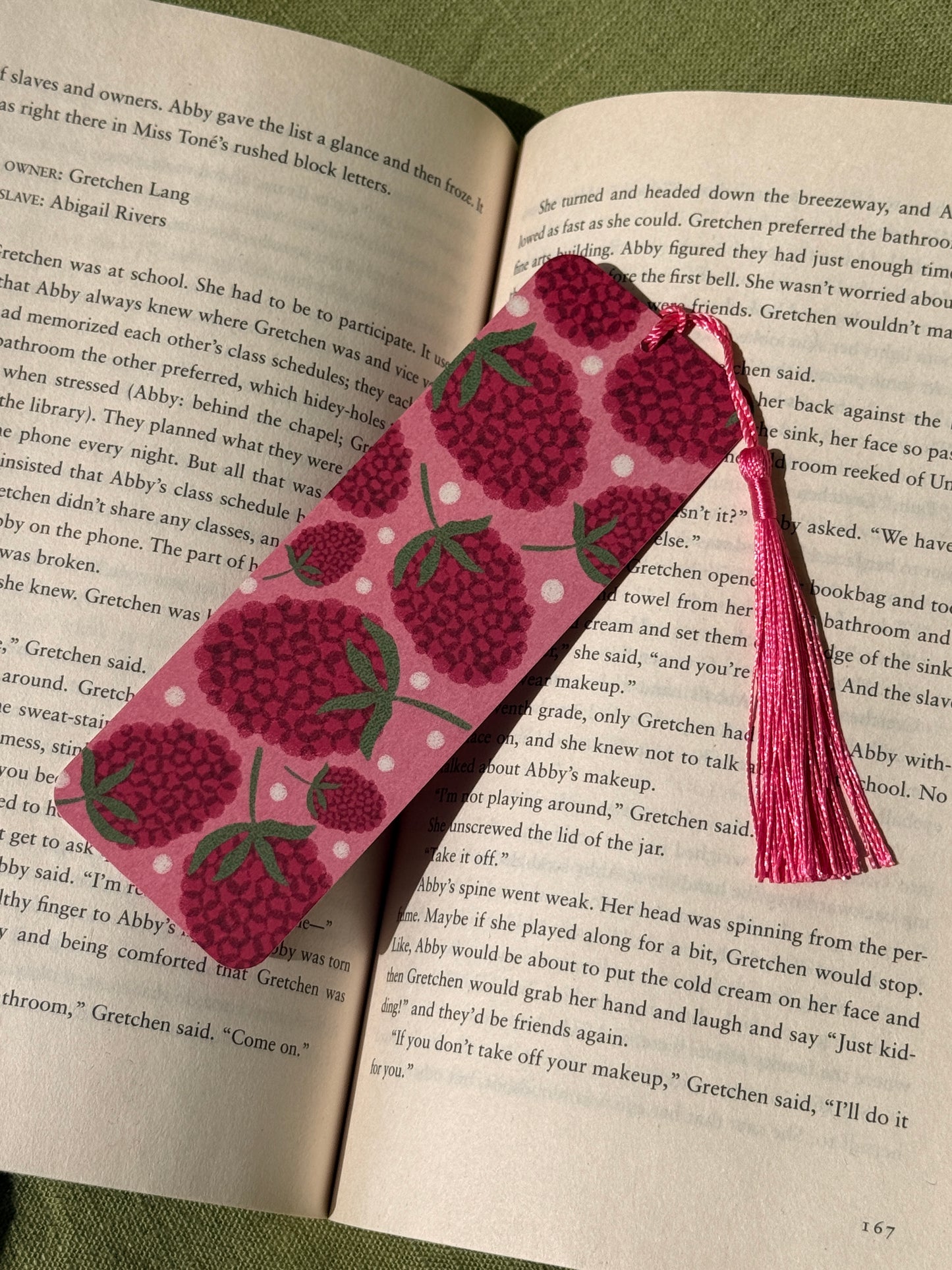 Bookmark | Raspberries