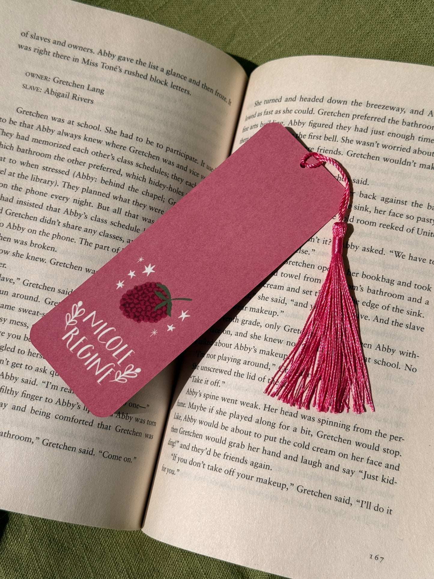 Bookmark | Raspberries