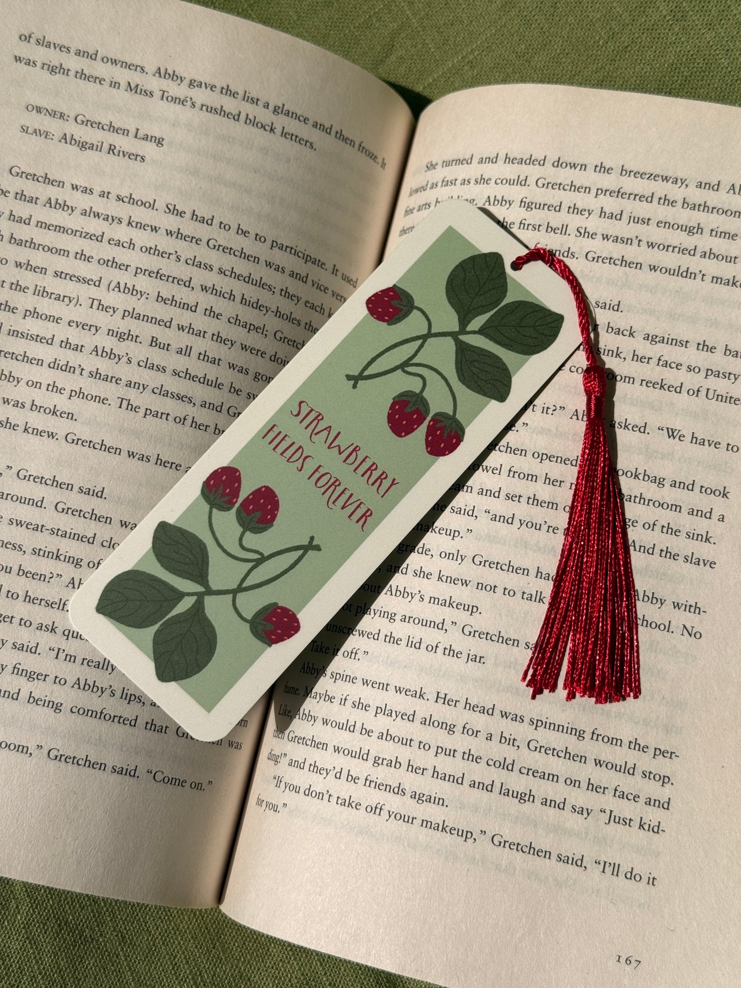 Bookmark | Strawberry Fields