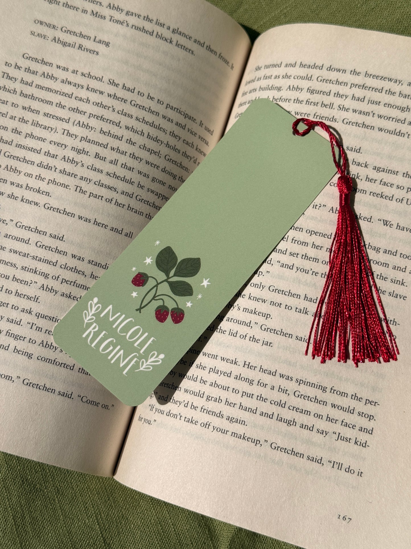 Bookmark | Strawberry Fields