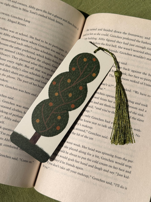 Bookmark | Orange Berry Tree