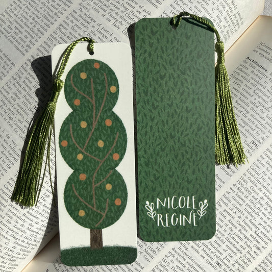 Bookmark | Orange Berry Tree