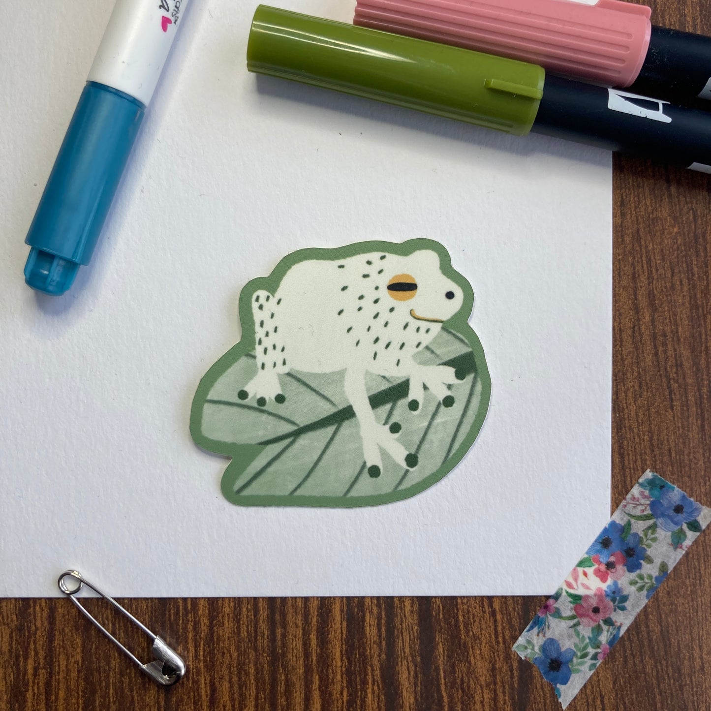Sticker | Green Frog