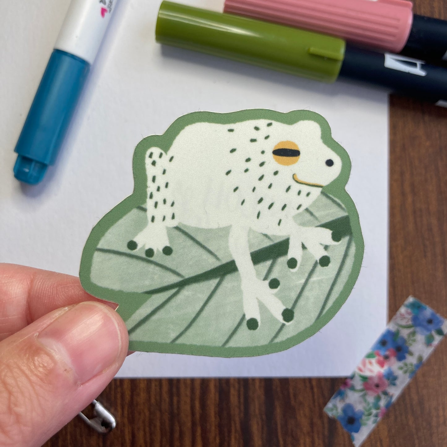 Sticker | Green Frog