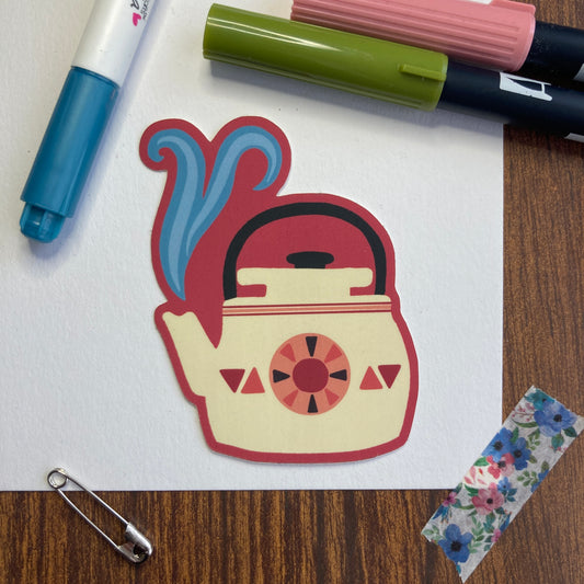 Sticker | Steaming Kettle