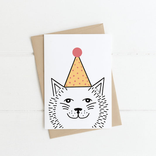 Greeting Card | Party Animal, Cat