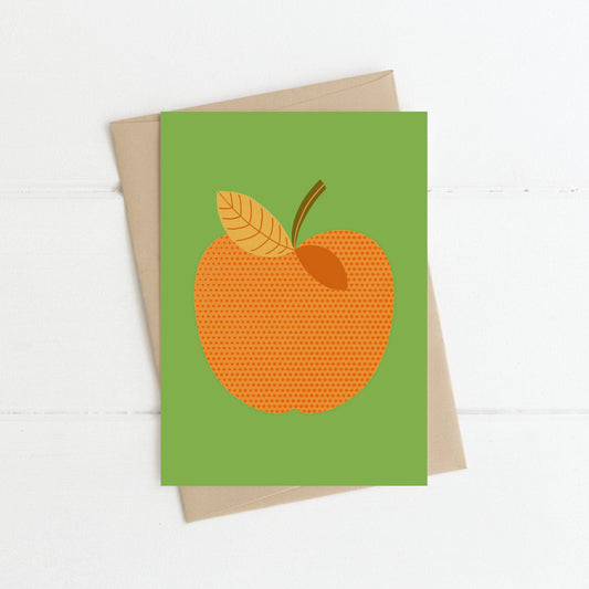Greeting Card | An Apple A Day