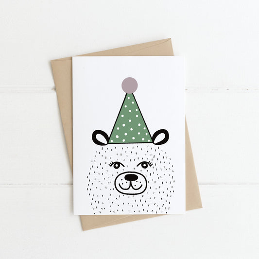 Greeting Card | Party Animal, Bear