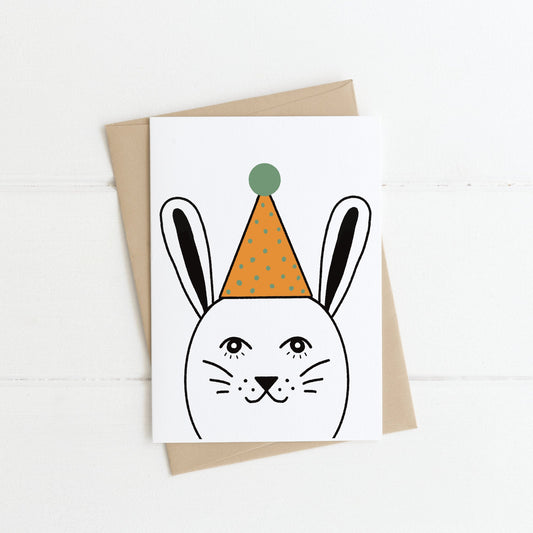 Greeting Card | Party Animal, Rabbit