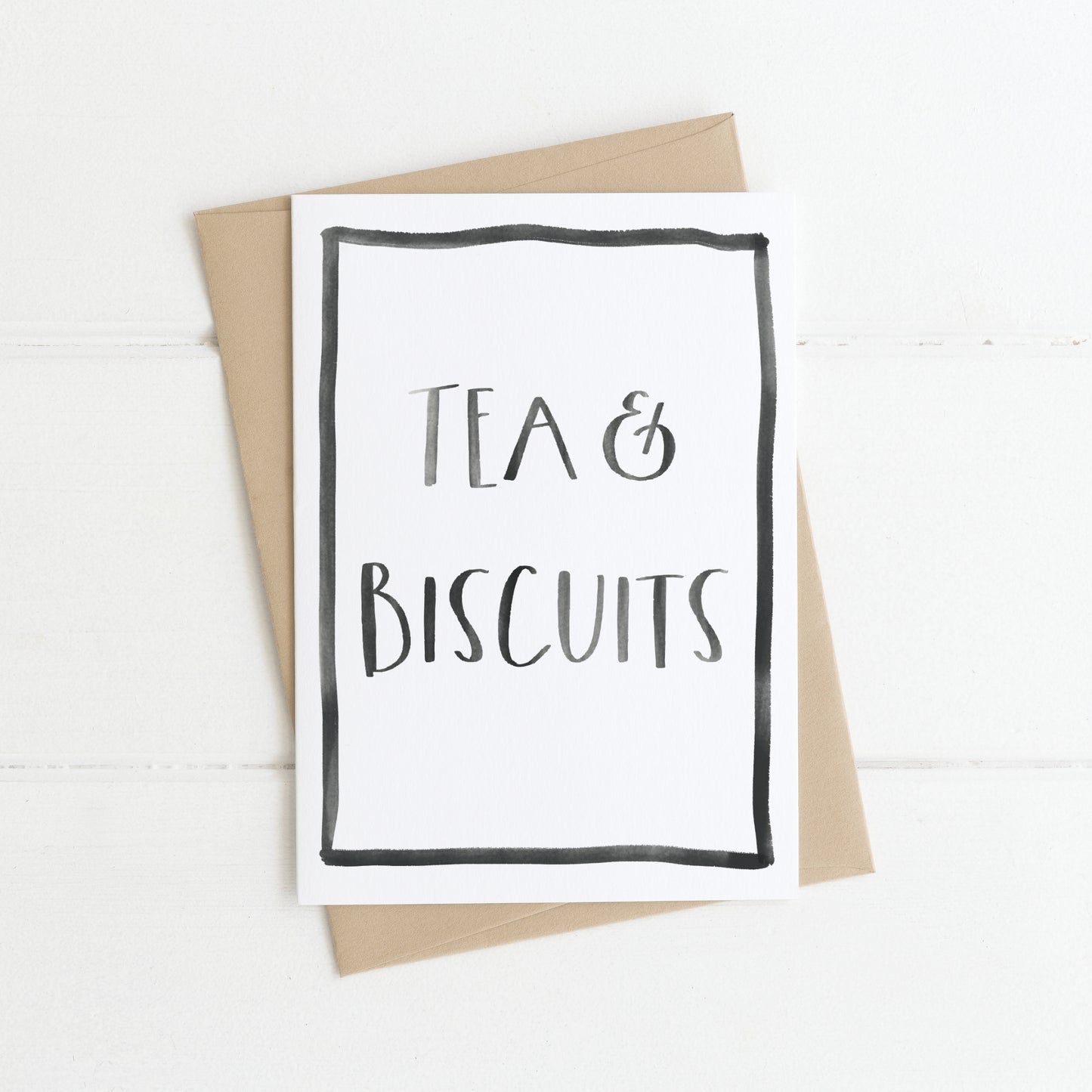 Greeting Card | Tea & Biscuits